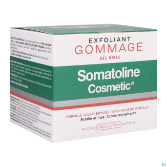 Somatoline cosm. gommage exfoliant sel rose   350g