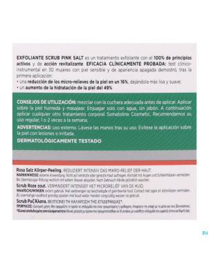 Somatoline cosm. gommage exfoliant sel rose   350g