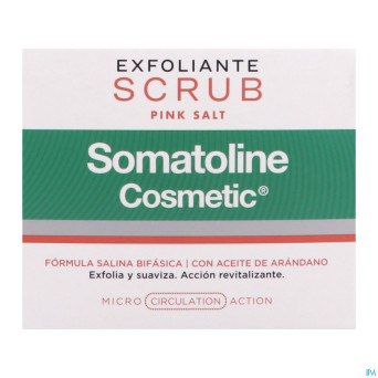 Somatoline cosm. gommage exfoliant sel rose   350g
