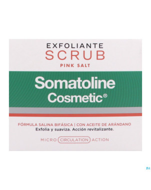 Somatoline cosm. gommage exfoliant sel rose   350g