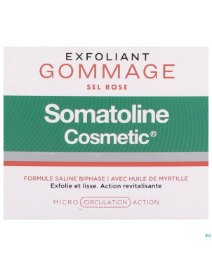 Somatoline cosm. gommage exfoliant sel rose   350g