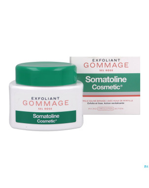 Somatoline cosm. gommage exfoliant sel rose   350g