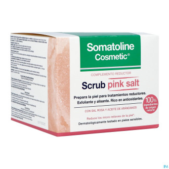 Somatoline cosm. gommage exfoliant sel rose   350g