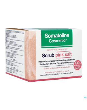 Somatoline cosm. gommage exfoliant sel rose   350g