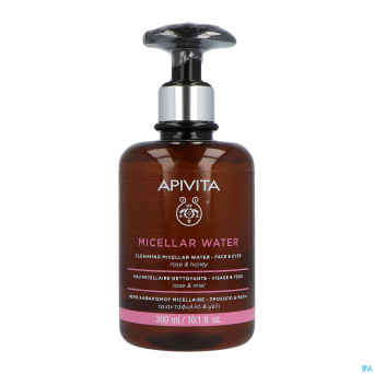 Apivita cleansing micellar water face & eyes 300ml