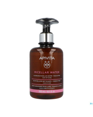 Apivita cleansing micellar water face & eyes 300ml