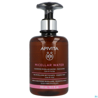 Apivita cleansing micellar water face & eyes 300ml