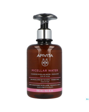 Apivita cleansing micellar water face & eyes 300ml