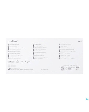 Exufiber gelling fibre dressing ster   1 x 45cm  5