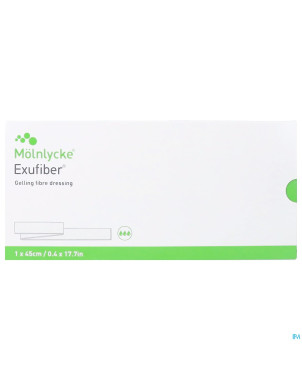 Exufiber gelling fibre dressing ster   1 x 45cm  5