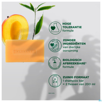 Klorane capil. sh solide mangue 80g