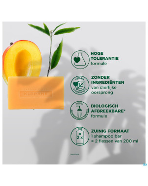 Klorane capil. sh solide mangue 80g