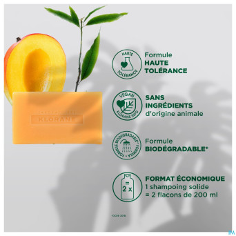 Klorane capil. sh solide mangue 80g