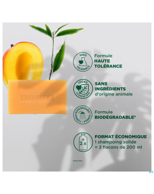 Klorane capil. sh solide mangue 80g