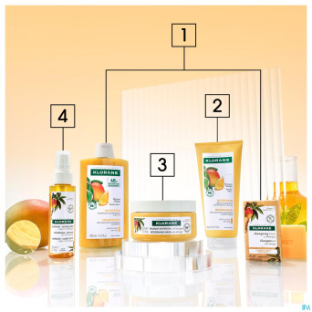 Klorane capil. masque mangue    pot 150ml nf