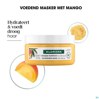 Klorane capil. masque mangue    pot 150ml nf