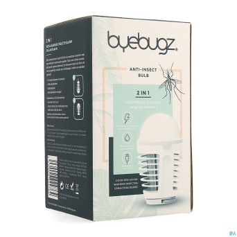 Byebugz a/insects bulb lampe zapper s/fil