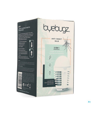 Byebugz a/insects bulb lampe zapper s/fil
