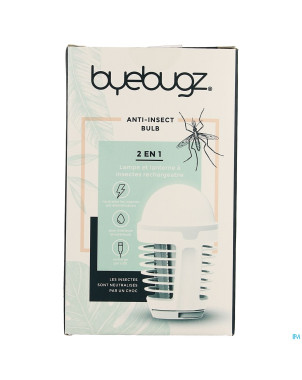 Byebugz a/insects bulb lampe zapper s/fil