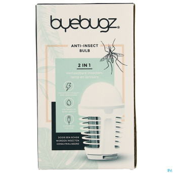 Byebugz a/insects bulb lampe zapper s/fil