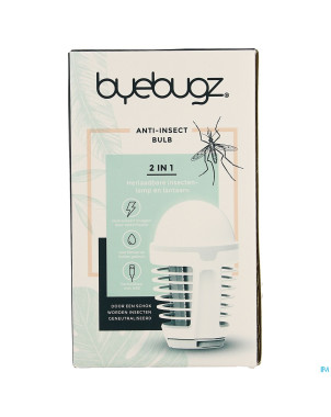 Byebugz a/insects bulb lampe zapper s/fil