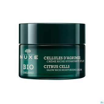 Nuxe bio creme riche hydratant eclat    pot 50ml