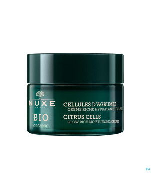 Nuxe bio creme riche hydratant eclat    pot 50ml