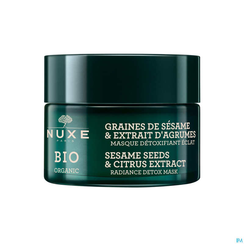 Nuxe bio masque detoxifiant eclat    pot 50ml