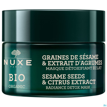 Nuxe bio masque detoxifiant eclat    pot 50ml