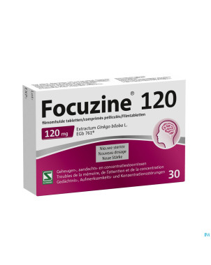 Focuzine 120mg comp pell  30 x 120mg