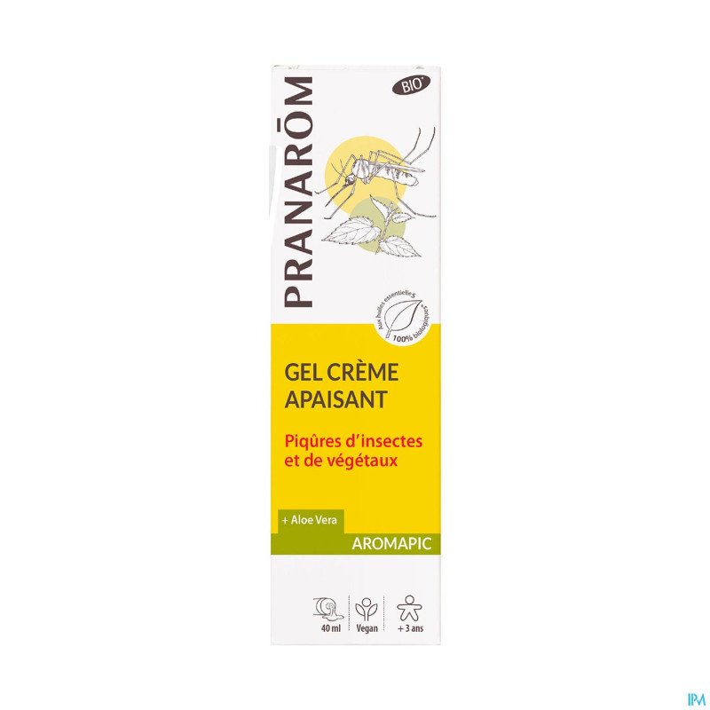 Pranarom aromapic bio gel creme appaisant 40ml