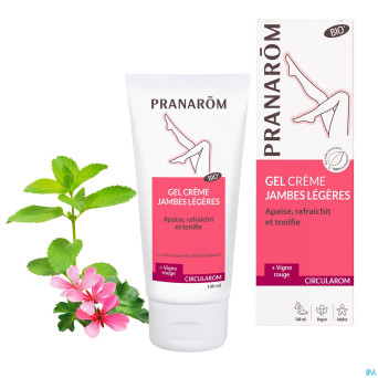 Pranarom circularom bio gel cr jambes legeres100ml