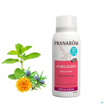 Pranarom circularom bio spray jambes legeres 75ml