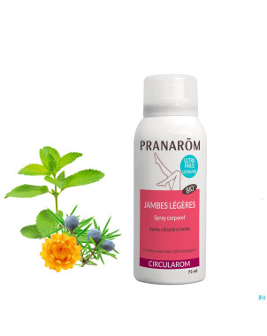 Pranarom circularom bio spray jambes legeres 75ml