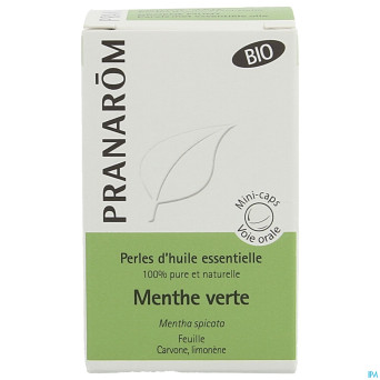 Perles bio menthe verte hle ess 60