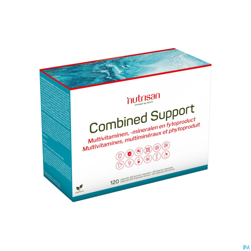 Combined support v-caps 60 + v-caps 60    nutrisan