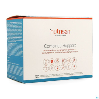 Combined support v-caps 60 + v-caps 60    nutrisan
