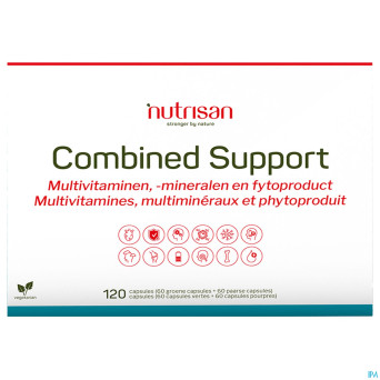 Combined support v-caps 60 + v-caps 60    nutrisan