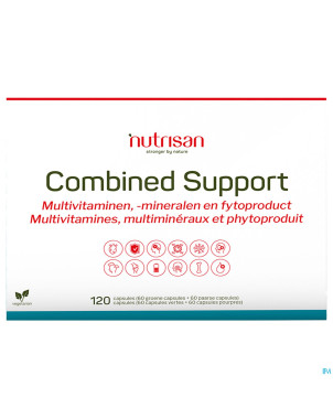 Combined support v-caps 60 + v-caps 60    nutrisan