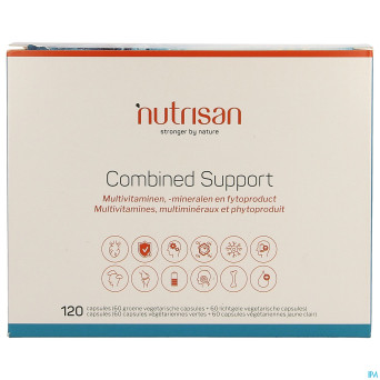 Combined support v-caps 60 + v-caps 60    nutrisan