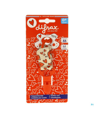 Difrax attache sucette i love