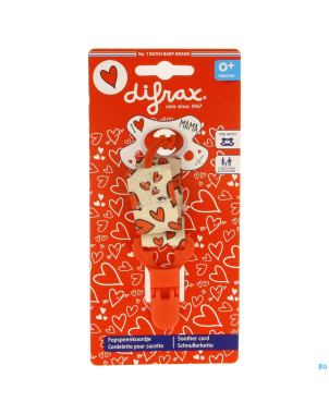 Difrax attache sucette i love