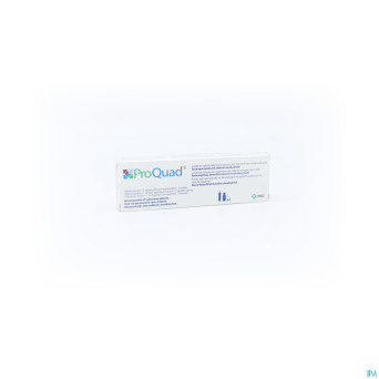 Proquad pdr + solv susp inj fl 1 + ser. premplie 1