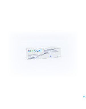 Proquad pdr + solv susp inj fl 1 + ser. premplie 1