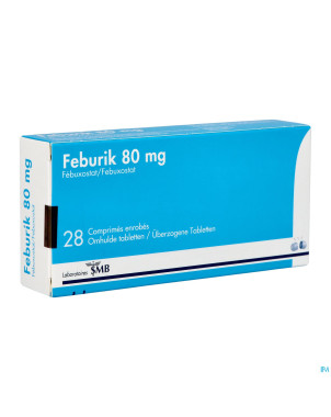 Feburik 80mg comp enrobe  28 x 80mg