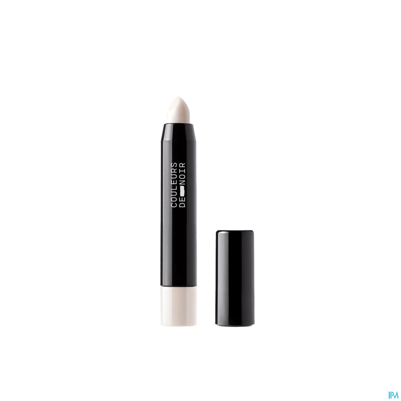 Couleurs de noir chubby baume levre 01 pearl