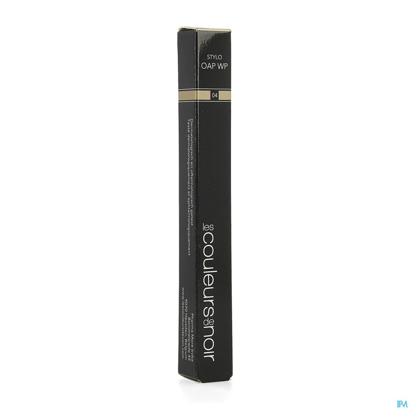 Couleurs de noir stylo oap wp 04 shiny bronze