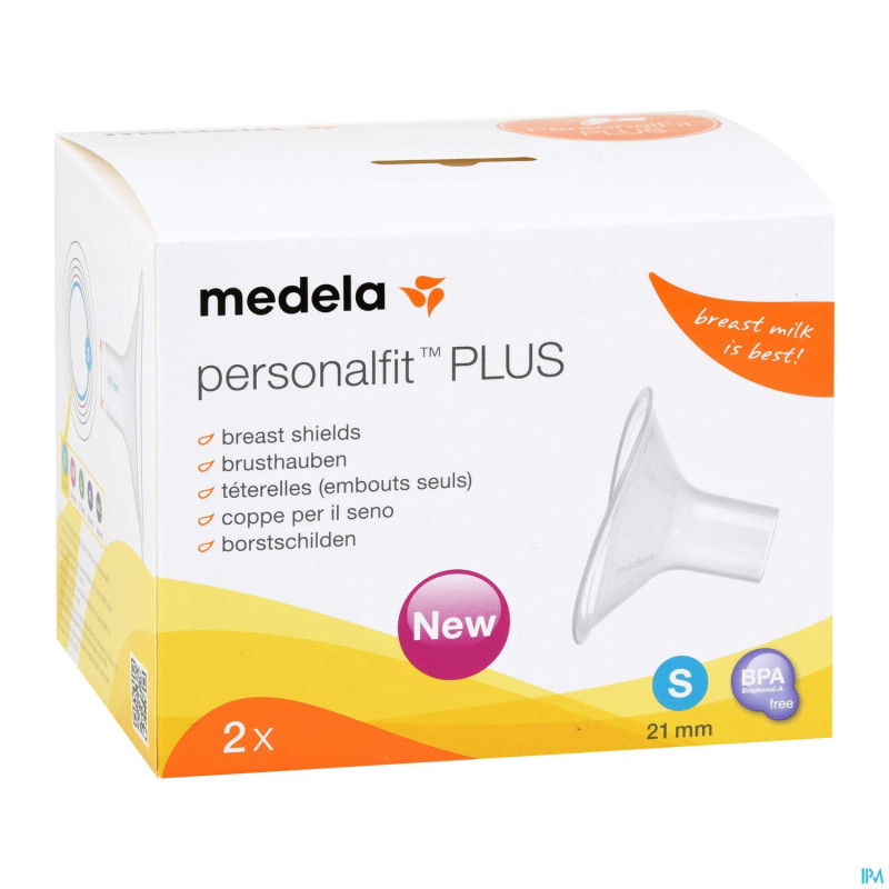 Medela teterelle personal fit plus   s 21mm 1paire