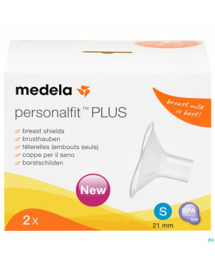 Medela teterelle personal fit plus   s 21mm 1paire
