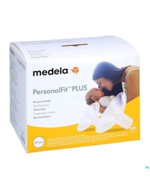 Medela teterelle personal fit plus   l 27mm 1paire